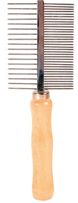 

Trixie Dog/Cat Double Sided Comb Basic Comb for Dog
