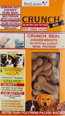 

Pet Lovers Crunch Real Chicken 400 g Dog Food