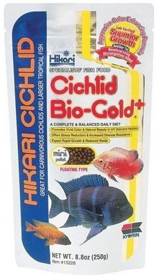 

Hikari Cichlid Bio Gold Mini Pellet 250g Fish 250 g Dry Fish Food