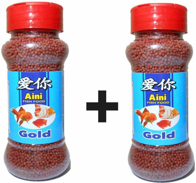 

Taiyo Aini Gold 60g x 2 pack 120 g Dry Fish Food(Pack of 2)