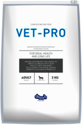 

Drools Vet Pro Adult Chicken 3 kg Dry Dog Food