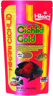 

Hikari Cichlid Gold Mini (New) Chicken, Beef 250 g Dry Fish Food