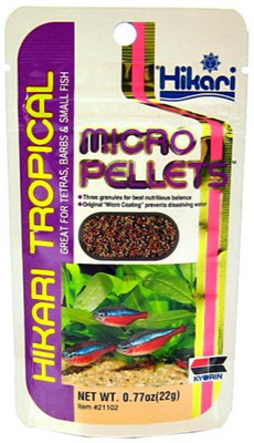 

Hikari Tropical Micro Pellets Chicken, Beef 22 g Dry Fish Food