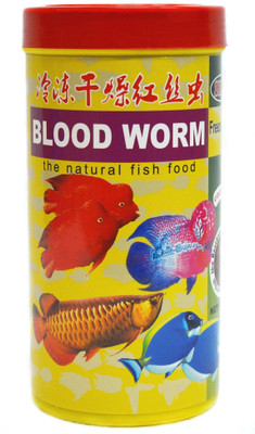 

Siso Blood Worm Freeze Dried 80g | 80 g Dry Fish Food