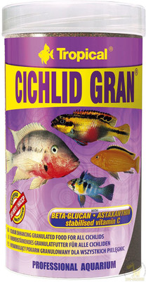 Tropical Cichlid Gran 2 ml Dry Fish Food