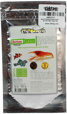

Aquatic Remedies GENE ELEVEN BUTTOM TABLET feeder 30g 30 g Dry Fish Food