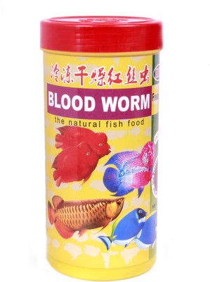 

Siso Blood Worm Freeze Dried 20g 20 g Dry Fish Food