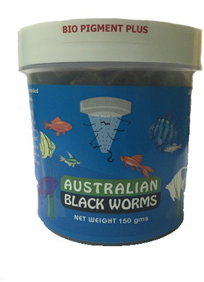 

Australian Black Worms Bio Pigment Plus150g 150 g Dry Fish Food