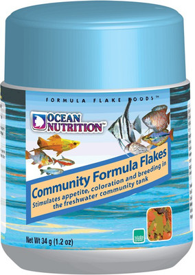 

Ocean Nutrition Community Formula Flakes 34 g Dry Fish Food