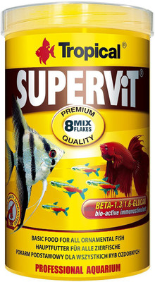 

Tropical SUPERVIT 1000ML/200G 2 g Dry Fish Food