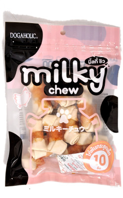 

Rena Milky Chew Chicken Bone Style Chicken 160 g Dry Dog Food(Pack of 10)