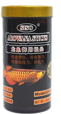 

Siso Arowana Sticks 420g/1000ml | Add High Athx & Natural Protein | 420 g Dry Fish Food