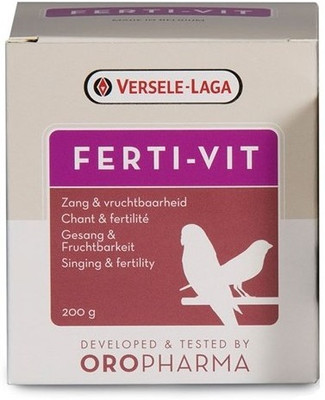 

Versele -Laga Ferti-Vit Breeding Supplement Food for Birds 200 g Dry Bird Food