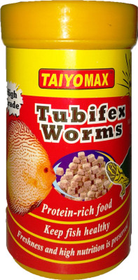

Taiyo Tubifex Worms 40gm Fish 40 g Dry Fish Food