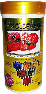 

Wild Golden Hump Flowerhorn 100g 100 g Dry Fish Food