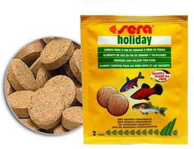

Sera Weekend & Holiday 2 Tabs | High-Quality 2 Dry Fish Food