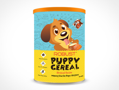 

Robust Puppy Cereal : Original Recipe Vanilla 500 g Dry Dog & Cat Food