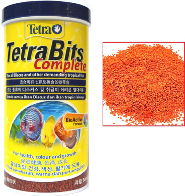 

Tetra Bits Complete 300g/1000ml | Bio Active Formula | For All Discus and Other Demanding Tropical | (Tetra Pellet) | 1000 ml Dry Fish Food