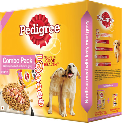 

Pedigree Puppy Chicken, Milk 0.48 kg Dry Dog Food