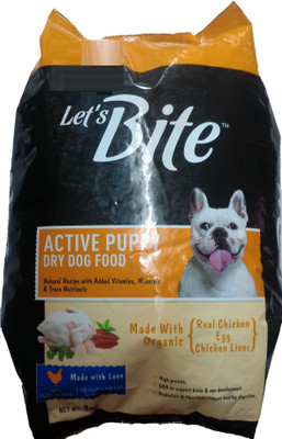 

Drools Drools Let's Bite Puppy Chicken, Egg 3 kg Dry Dog Food
