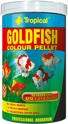 

Tropical GOLDFISH COLOUR PELLET 1000ML/360G60476 2 g Dry Fish Food