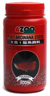 

AZOO 9in1 Arowana Sticks 900 ml Dry Fish Food