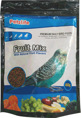 

Taiyo Petslife- FRUITMIX Daily Finches & Love Birds Food 400g - Natural Flavors *** COLOURFUL AQUARIUM ** Fruit 400 g Dry Bird Food