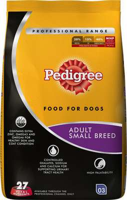 

Pedigree Adult Small Breed Food Chicken 1.2 kg Dry Dog Food