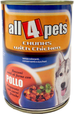 

All4pets Pollo Chicken 400 g Dry Dog Food