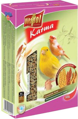 

Vitapol For Canary 500 g Dry Bird Food(Pack of 2)