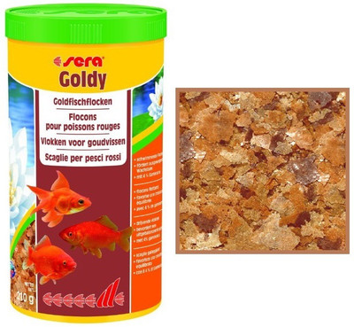 

Sera Goldy Flake 210g/1000ml 1000 ml Dry Fish Food