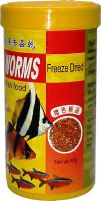 

Aim Biood Worms 40gm Fish 40 g Dry Fish Food