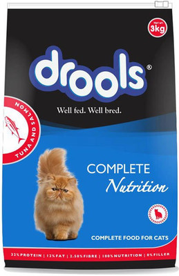 Drools cat adult Salmon, Tuna 3 kg Dry Cat Food