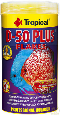

Tropical D 50 PLUS 1000ML/200G77316 1 Dry Fish Food