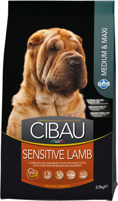 

Farmina cibau sensitive lamb medium/maxi Lamb 2.5 kg Dry Dog Food