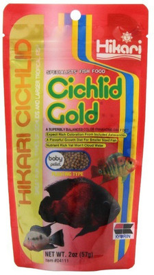 

Hikari Cichlid Gold 57g | Baby Pellet 57 g Dry Fish Food