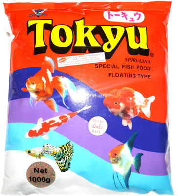 

Tokyu Spirulina 1000g | Floating Type Baby Pellet 1000 g Dry Fish Food