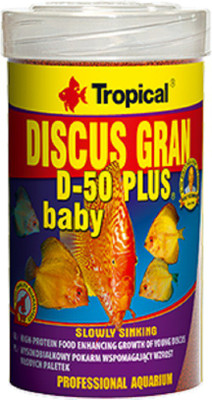 

Tropical DISCUS GRAN D 50 PLUS BABY 100ML/52G 52 g Dry Fish Food