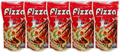

Hana Fizza 5x100gm Pouch Fish 500 g Dry Fish Food(Pack of 5)