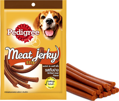 

Pedigree Dog Treats Meat Jerky Stix Grilled Liver Dog Treat(60 g)