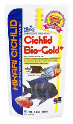 

Hikari Cichlid Biogold Plus (Mini Pellet) Chicken, Beef 250 g Dry Fish Food