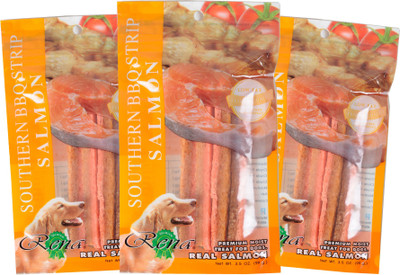 

Rena BBQ Strips Chicken, Salmon 99 g Dry Dog Food(Pack of 3)