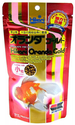 

Hikari Oranda Gold Mini Chicken, Beef 100 g Dry Fish Food