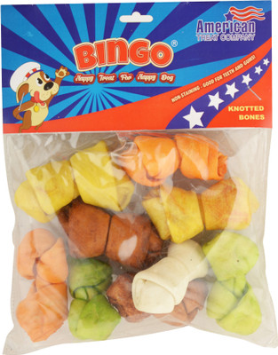 

Bingo Bingo mini knotted bones mix flavor Chicken 2 g Dry Dog Food