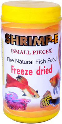 

Siso Shrimp-E Freeze dried 200 gm Shrimp 200 g Dry Fish Food