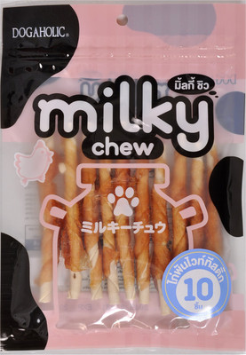 

Rena Milky Chew Chiken Stick Style Chicken 160 g Dry Dog Food