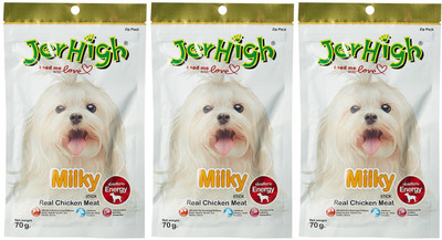 

JerHigh 3 Pack of Milky 70gm Milk 210 g Dry Dog Food(Pack of 3)