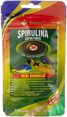 

Tropical SUPER SPIRULINA FORTE MINI GRANULAT 80G 2 g Dry Fish Food