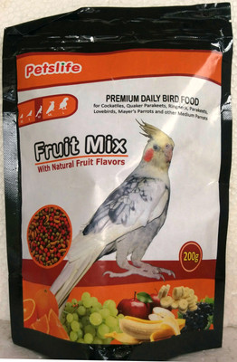 

Taiyo Petslife cockatiles Birds Daily food 200g ** COLOURFUL AQUARIUM ** Fruit 200 g Dry Bird Food
