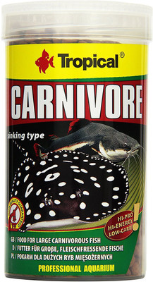 

Tropical CARNIVORE 500ML/300G60735 2 g Dry Fish Food